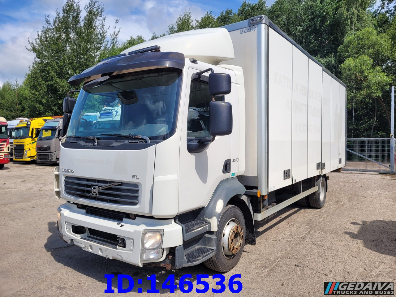VOLVO FL 240HP - 4x2 - Manual - Euro5 - Skříňový nákladní auto: obrázok 1 VOLVO FL 240HP - 4x2 - Manual - Euro5 - Skříňový nákladní auto: obrázok 1