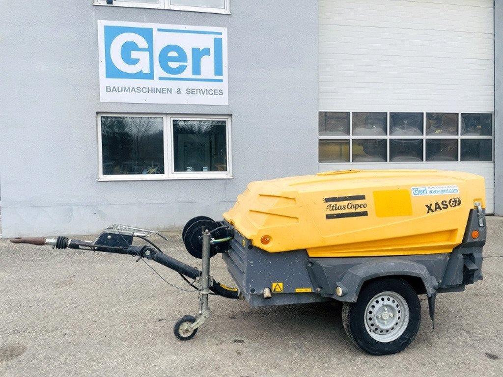 Atlas Copco XAS67 (4104) - Vzduchový kompresor: obrázok 1 Atlas Copco XAS67 (4104) - Vzduchový kompresor: obrázok 1
