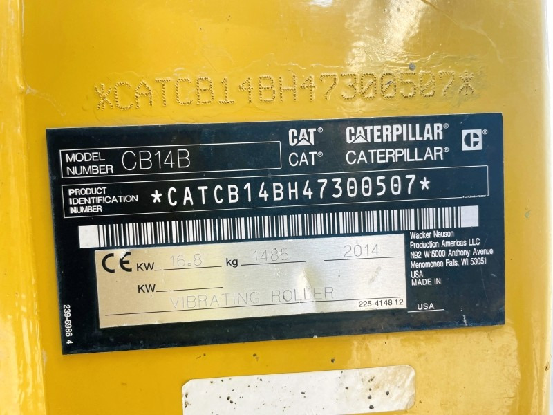 Caterpillar CB14B (3399) - Valec: obrázok 3 Caterpillar CB14B (3399) - Valec: obrázok 3