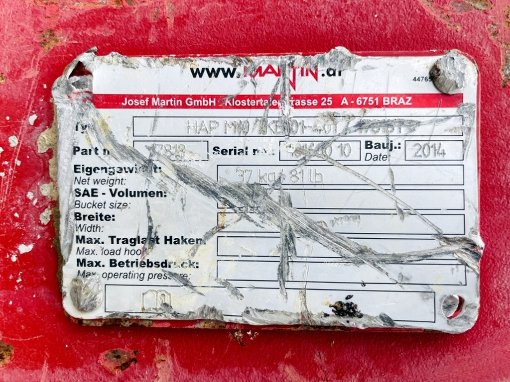 Huppi 302 (4092) - Hydraulické kladivo: obrázok 5 Huppi 302 (4092) - Hydraulické kladivo: obrázok 5