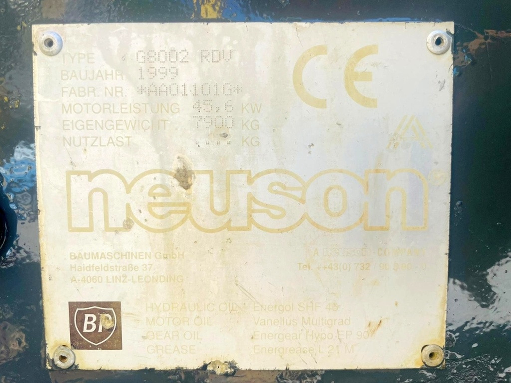 Neuson 8002 RDV (4015) - Mini rýpadlo: obrázok 3 Neuson 8002 RDV (4015) - Mini rýpadlo: obrázok 3