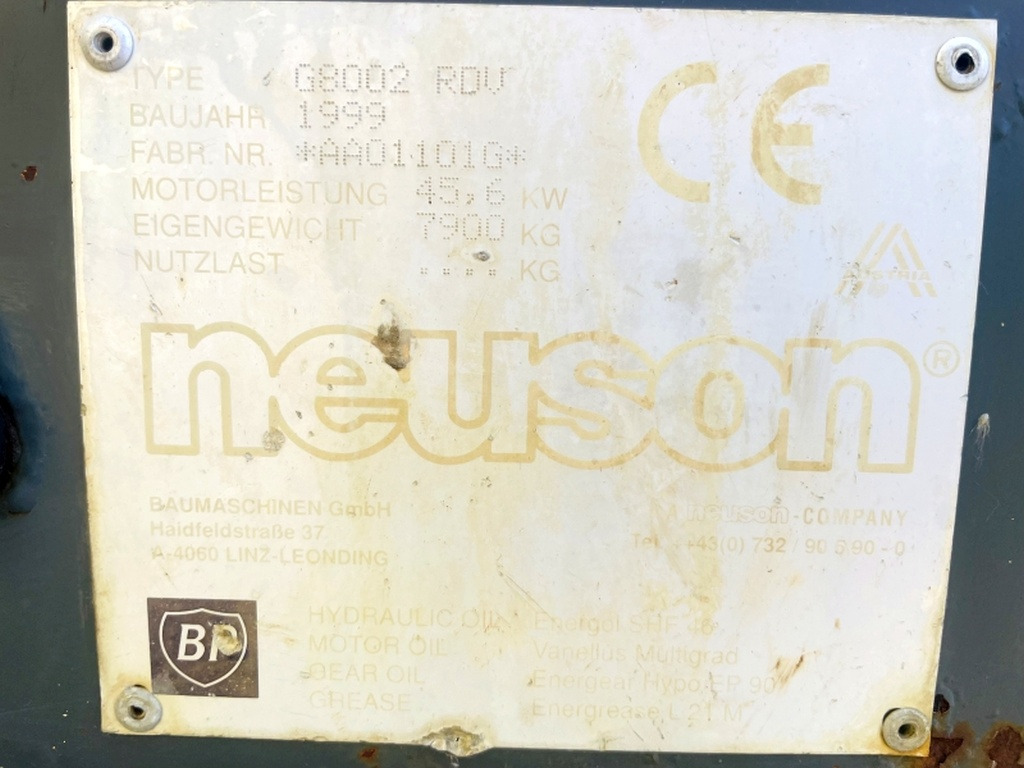 Neuson G8002 RDV (4015) - Mini rýpadlo: obrázok 3 Neuson G8002 RDV (4015) - Mini rýpadlo: obrázok 3
