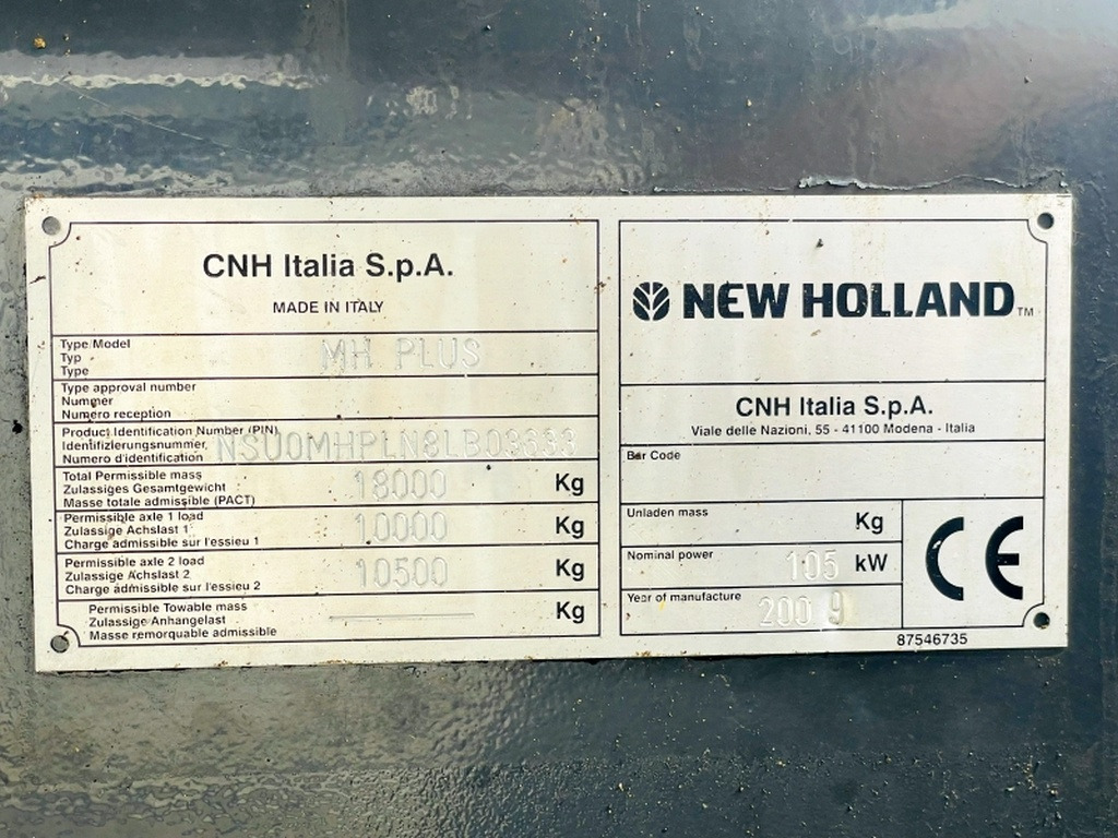 New Holland MH Plus (4054) - Kolesové rýpadlo: obrázok 3 New Holland MH Plus (4054) - Kolesové rýpadlo: obrázok 3