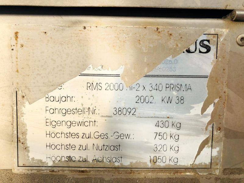 Verschiedenes Bucharts RMS2000 (3029) - Stavebné zariadenia, Príves: obrázok 3 Verschiedenes Bucharts RMS2000 (3029) - Stavebné zariadenia, Príves: obrázok 3