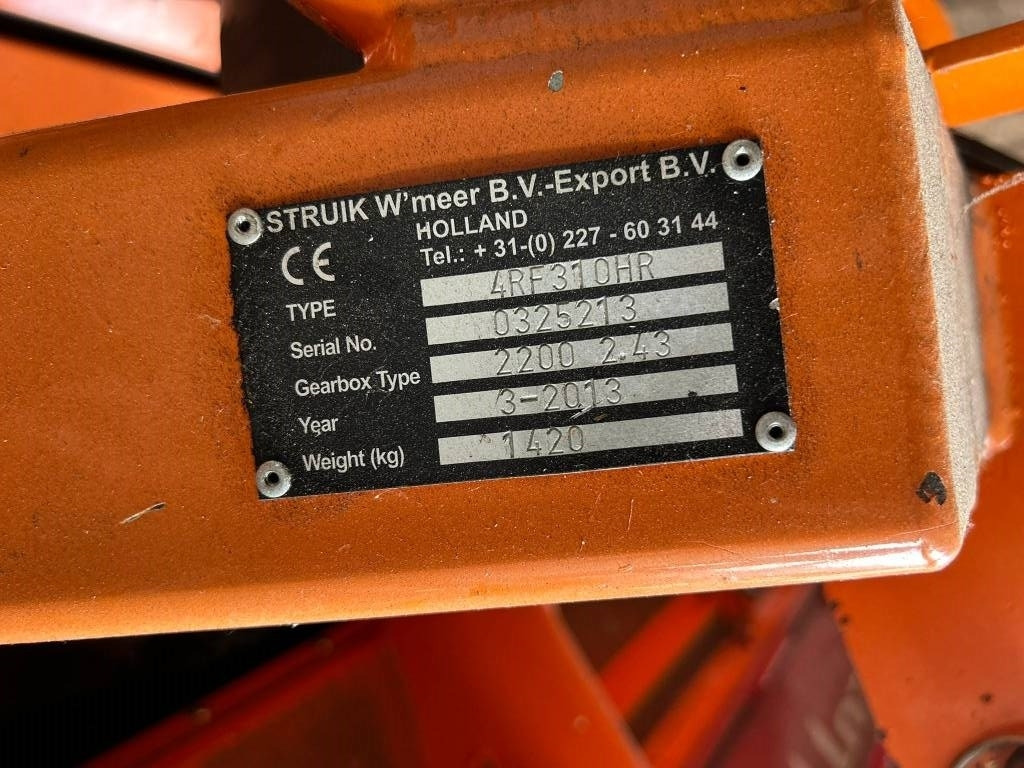 Struik 4RF310HR ruggenfrees - Stroj na zemiaky: obrázok 3 Struik 4RF310HR ruggenfrees - Stroj na zemiaky: obrázok 3