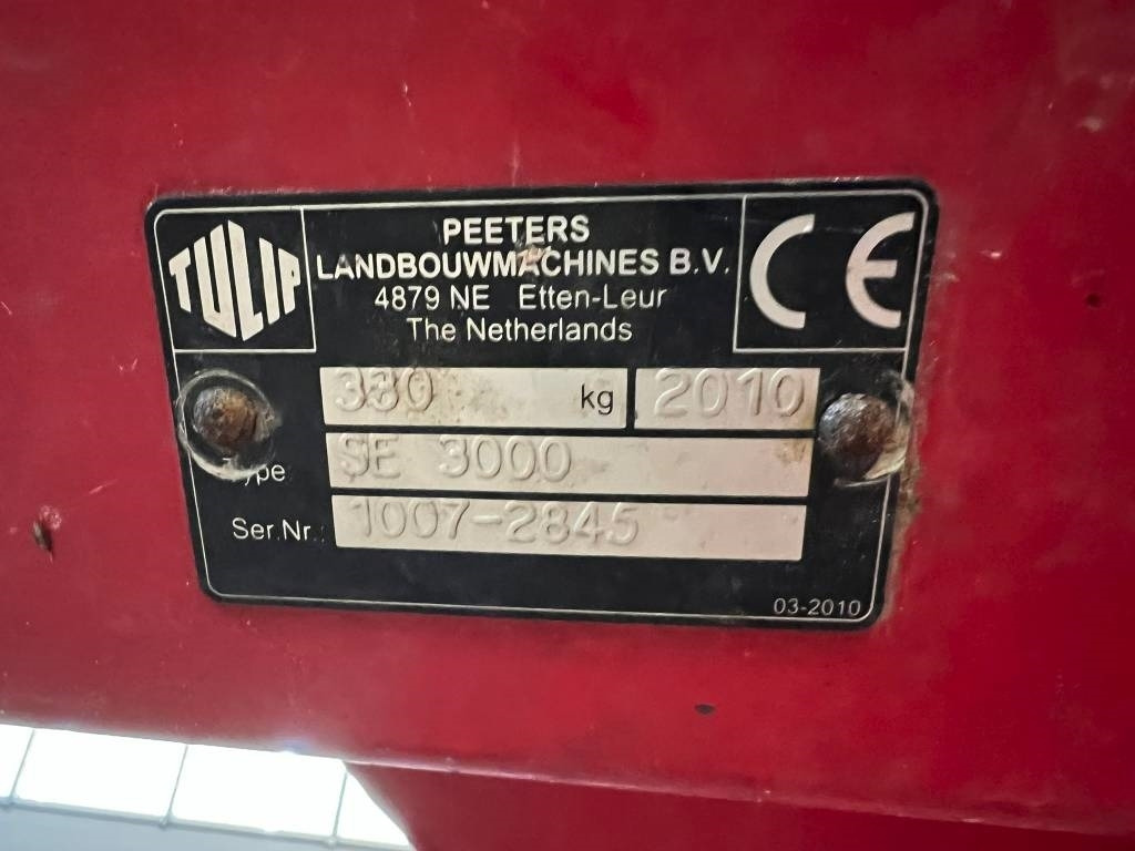 Rozmetač hnojiva Tulip SE 3000 kunstmest strooier: obrázok 8 Rozmetač hnojiva Tulip SE 3000 kunstmest strooier: obrázok 8