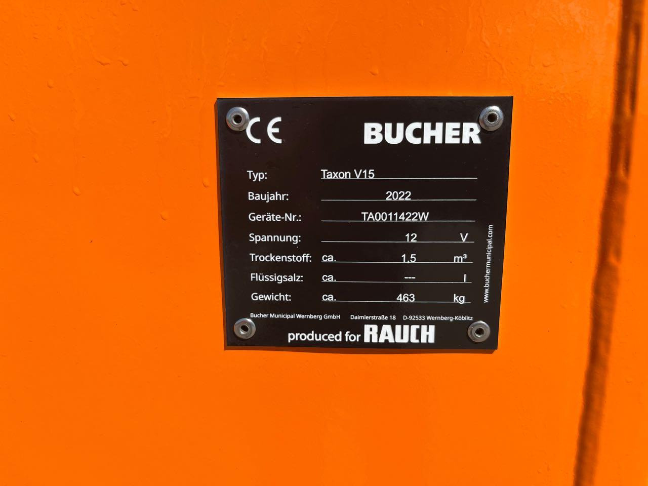 Rauch Taxon 25.1 plus - Rozmetač hnojiva: obrázok 5 Rauch Taxon 25.1 plus - Rozmetač hnojiva: obrázok 5
