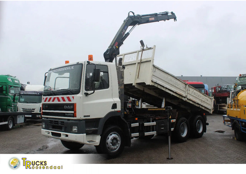 DAF Kipper 6x4 + SPRING + EURO 1 + no CRANE + Manuel + BE apk 09-2024 - Sklápač: obrázok 1 DAF Kipper 6x4 + SPRING + EURO 1 + no CRANE + Manuel + BE apk 09-2024 - Sklápač: obrázok 1