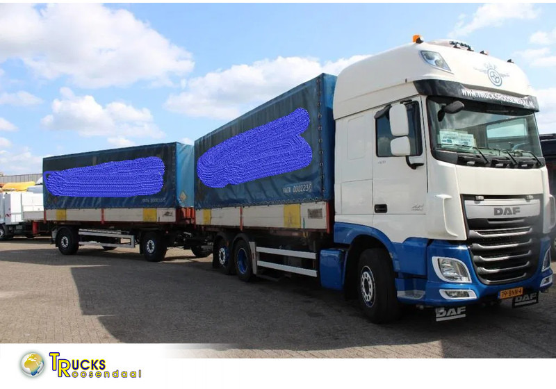 DAF XF 106.460 + Euro 6 + 6X2 + retarder + price is for complete incl combi - Plachtové nákladné vozidlo: obrázok 1 DAF XF 106.460 + Euro 6 + 6X2 + retarder + price is for complete incl combi - Plachtové nákladné vozidlo: obrázok 1