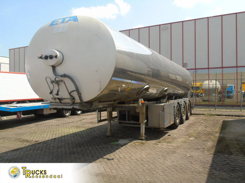 ETA 29.000 LITER + INOX + MILK + WATER - Cisternový náves: obrázok 1 ETA 29.000 LITER + INOX + MILK + WATER - Cisternový náves: obrázok 1