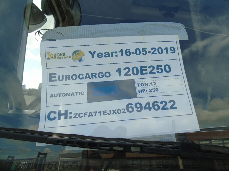 Skříňový nákladní auto Iveco Eurocargo 120E25 + EURO 6 + 196.000KM!: obrázok 20 Skříňový nákladní auto Iveco Eurocargo 120E25 + EURO 6 + 196.000KM!: obrázok 20