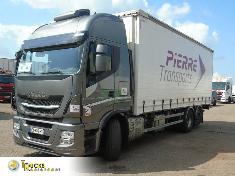 Iveco Stralis 510 + EURO 6 + STEERING AXLE - Plachtové nákladné vozidlo: obrázok 1 Iveco Stralis 510 + EURO 6 + STEERING AXLE - Plachtové nákladné vozidlo: obrázok 1