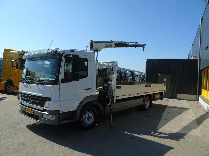 Mercedes-Benz Atego 816 + 4ton crane + NICE TRUCK - Valníkový/ Plošinový nákladný automobil, Auto s hydraulickou rukou: obrázok 2 Mercedes-Benz Atego 816 + 4ton crane + NICE TRUCK - Valníkový/ Plošinový nákladný automobil, Auto s hydraulickou rukou: obrázok 2