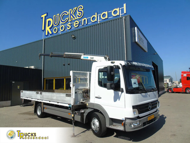 Mercedes-Benz Atego 816 + 4ton crane + NICE TRUCK - Valníkový/ Plošinový nákladný automobil, Auto s hydraulickou rukou: obrázok 1 Mercedes-Benz Atego 816 + 4ton crane + NICE TRUCK - Valníkový/ Plošinový nákladný automobil, Auto s hydraulickou rukou: obrázok 1