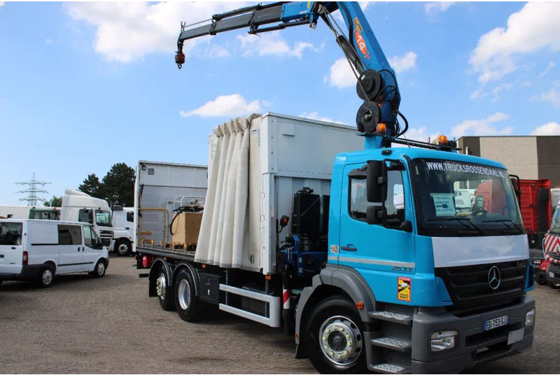 Mercedes-Benz Axor 2533 + 14t crane + 6x2 + REMOTE + MANUAL + LIFT - Auto s hydraulickou rukou: obrázok 3 Mercedes-Benz Axor 2533 + 14t crane + 6x2 + REMOTE + MANUAL + LIFT - Auto s hydraulickou rukou: obrázok 3