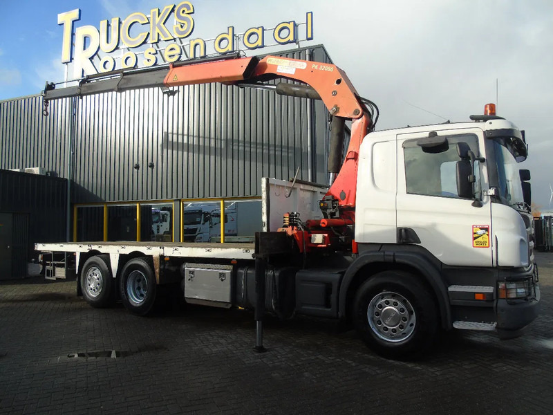 Scania P 420 + PALFINGER 32080 + STEERING + 6X2 - Auto s hydraulickou rukou: obrázok 4 Scania P 420 + PALFINGER 32080 + STEERING + 6X2 - Auto s hydraulickou rukou: obrázok 4