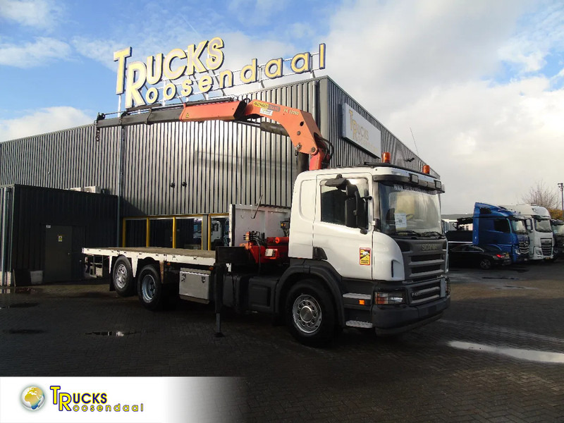 Scania P 420 + PALFINGER 32080 + STEERING + 6X2 - Auto s hydraulickou rukou: obrázok 1 Scania P 420 + PALFINGER 32080 + STEERING + 6X2 - Auto s hydraulickou rukou: obrázok 1