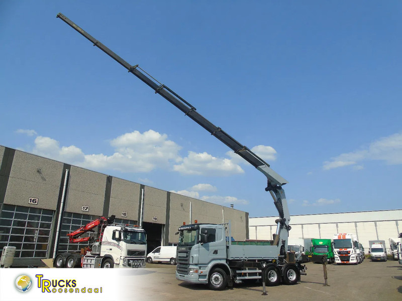 Scania R reserved 420 + PALFINGER 72002 + 7 EXTENTIONS + 6X4 + REMOTE - Auto s hydraulickou rukou: obrázok 1 Scania R reserved 420 + PALFINGER 72002 + 7 EXTENTIONS + 6X4 + REMOTE - Auto s hydraulickou rukou: obrázok 1
