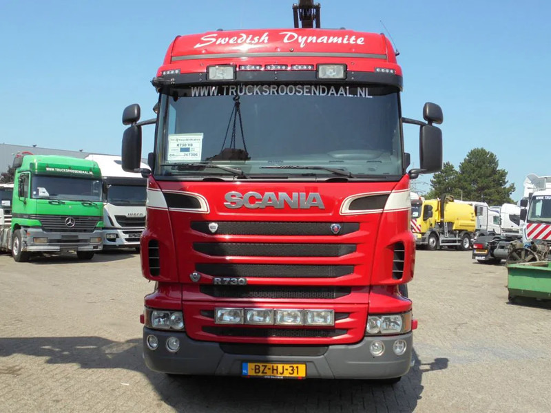 Scania R730 V8 + Euro 5 + Loglift 115Z + 6X4 - Valníkový/ Plošinový nákladný automobil: obrázok 2 Scania R730 V8 + Euro 5 + Loglift 115Z + 6X4 - Valníkový/ Plošinový nákladný automobil: obrázok 2