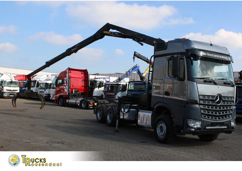 Mercedes-Benz Arocs 2858 + PALFINGER Z15 (2022) + 6X4 + FOREST/WOOD/METAL EDITION - Ťahač: obrázok 1 Mercedes-Benz Arocs 2858 + PALFINGER Z15 (2022) + 6X4 + FOREST/WOOD/METAL EDITION - Ťahač: obrázok 1