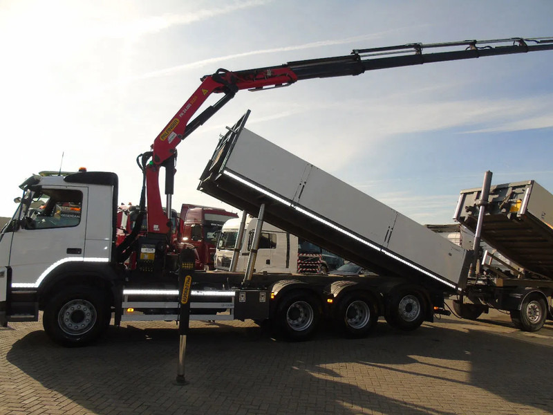 Volvo FM 420 + 8x4 + PALFINGER 24.001 SLD + REMOTE + COMPLETE COMBI - Sklápač, Auto s hydraulickou rukou: obrázok 2 Volvo FM 420 + 8x4 + PALFINGER 24.001 SLD + REMOTE + COMPLETE COMBI - Sklápač, Auto s hydraulickou rukou: obrázok 2
