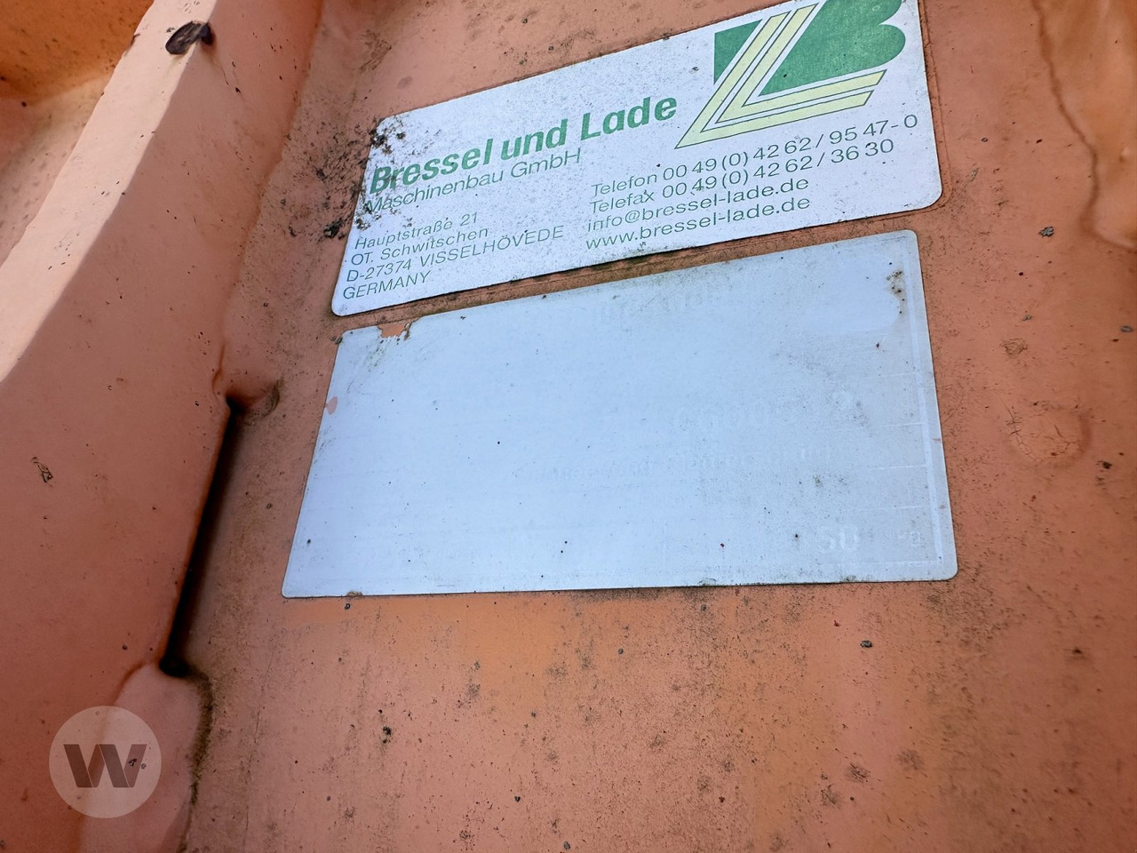 Bressel & Lade Schnee+Planierschild - Radlica: obrázok 1 Bressel & Lade Schnee+Planierschild - Radlica: obrázok 1