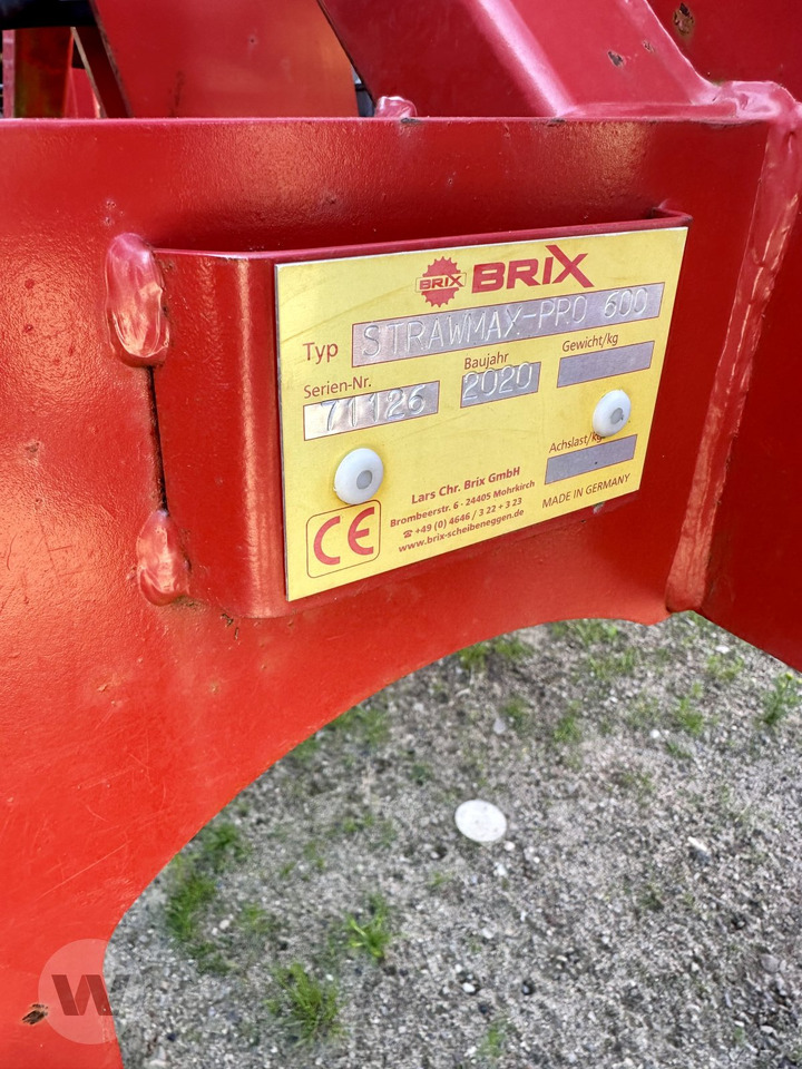 Brix Strawmax-Pro 600 - Prstová brána: obrázok 2 Brix Strawmax-Pro 600 - Prstová brána: obrázok 2
