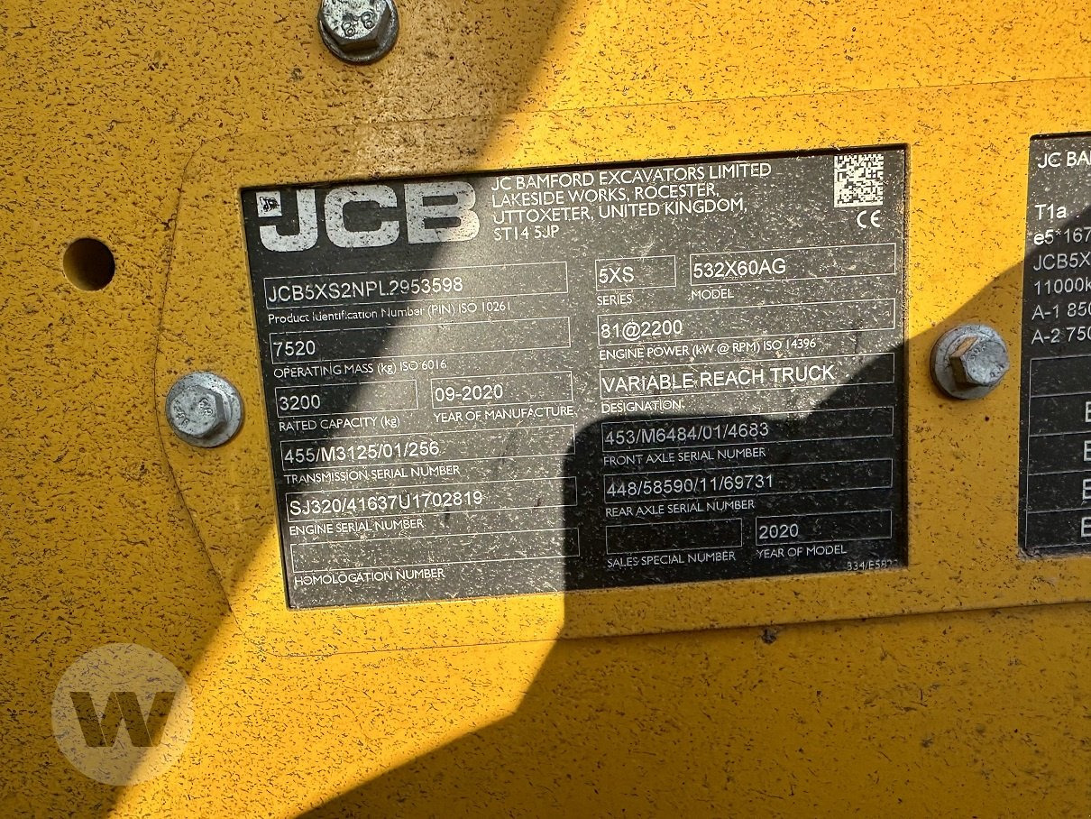 JCB 532-60 - Teleskopický nakladač: obrázok 3 JCB 532-60 - Teleskopický nakladač: obrázok 3