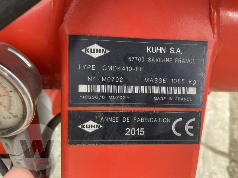 Kuhn GMD 4410 - Kosačka: obrázok 4 Kuhn GMD 4410 - Kosačka: obrázok 4