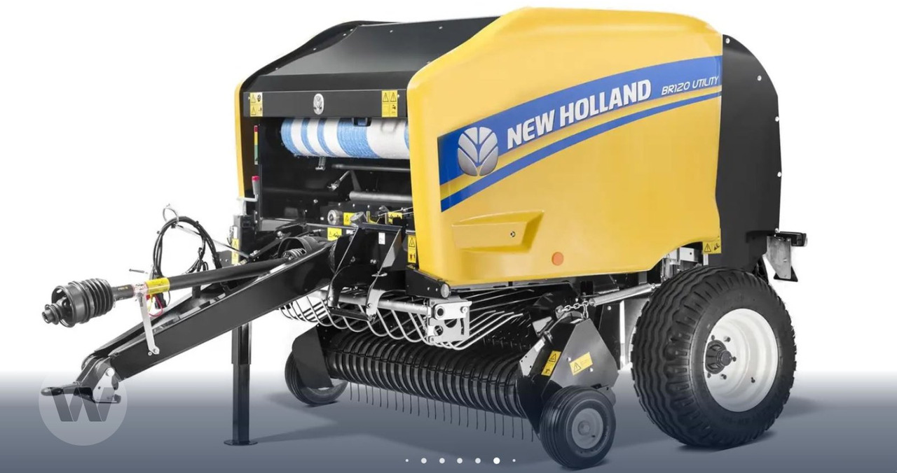 New Holland BR 120 - Lis na okrúhle balíky: obrázok 1 New Holland BR 120 - Lis na okrúhle balíky: obrázok 1