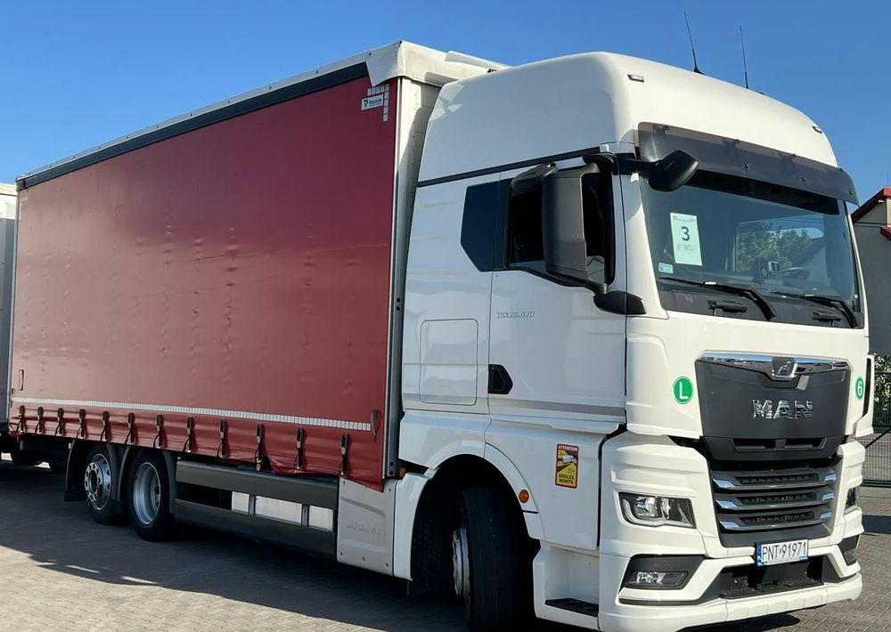 MAN TGX 26.470 z przyczepą Redos - Plachtové nákladné vozidlo, Plachtový príves: obrázok 3 MAN TGX 26.470 z przyczepą Redos - Plachtové nákladné vozidlo, Plachtový príves: obrázok 3