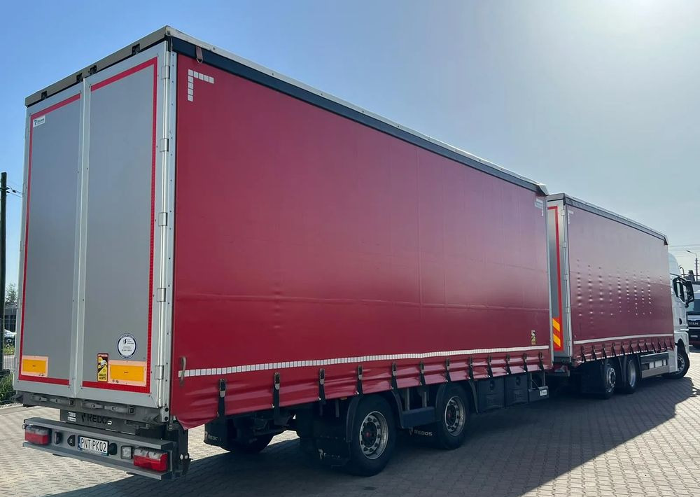 MAN TGX 26.470 z przyczepą Redos - Plachtové nákladné vozidlo, Plachtový príves: obrázok 5 MAN TGX 26.470 z przyczepą Redos - Plachtové nákladné vozidlo, Plachtový príves: obrázok 5
