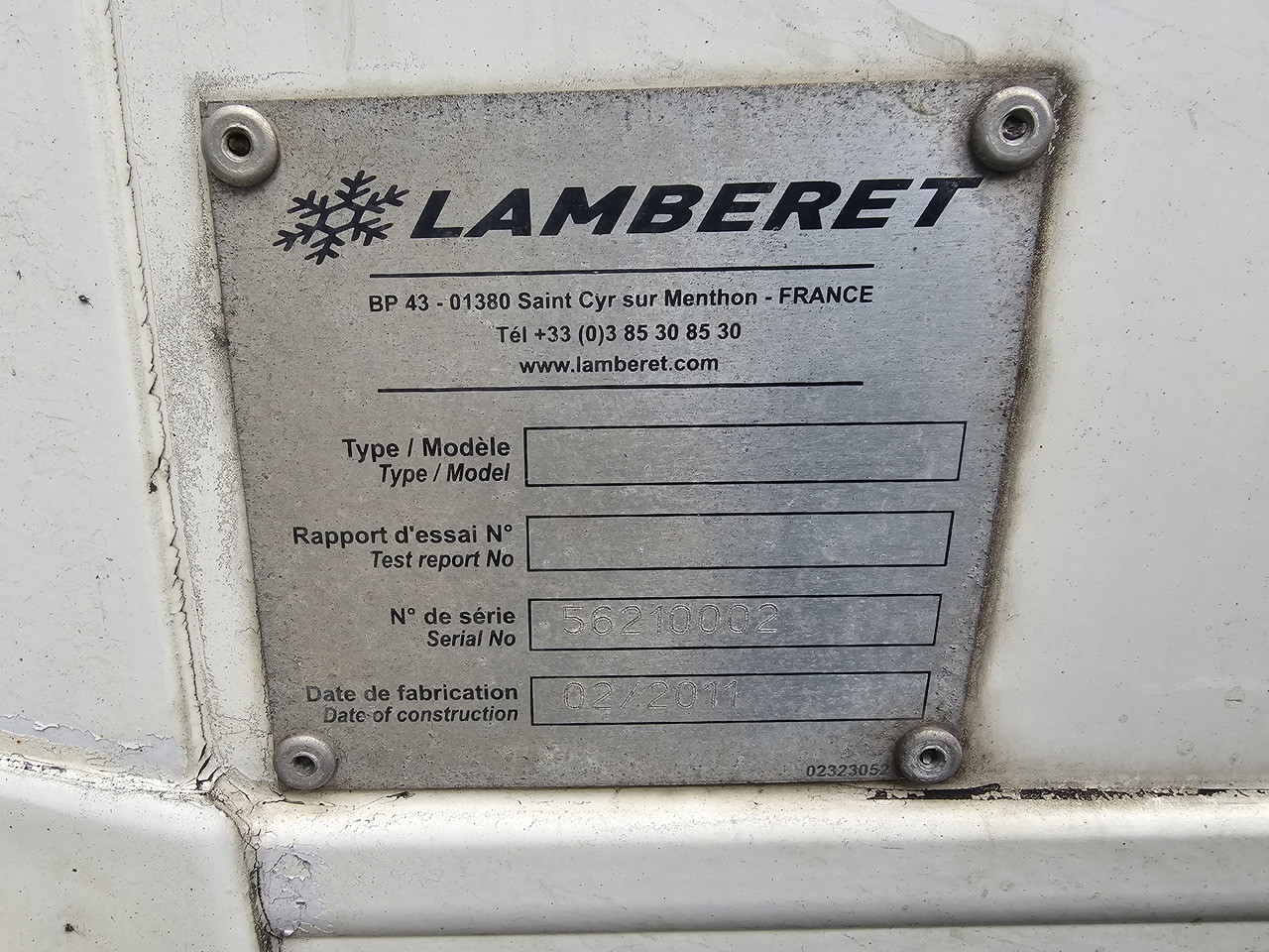 LAMBERET FRIGO BODY / CARRIER SUPRA 850MT / TAIL LIFT ZEPRO Z155 MA + REMOTE - Chladírenská nadstavba: obrázok 3 LAMBERET FRIGO BODY / CARRIER SUPRA 850MT / TAIL LIFT ZEPRO Z155 MA + REMOTE - Chladírenská nadstavba: obrázok 3