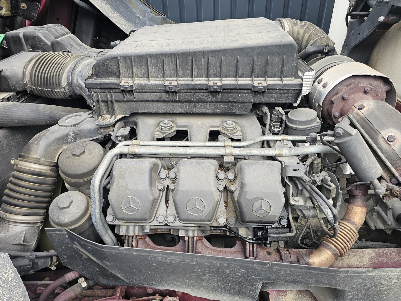MERCEDES-BENZ ACTROS MP3/ OM501LA V6 / COMPLETE ENGINE / TOP CONDITION: 565k KM!! - Motor: obrázok 3 MERCEDES-BENZ ACTROS MP3/ OM501LA V6 / COMPLETE ENGINE / TOP CONDITION: 565k KM!! - Motor: obrázok 3