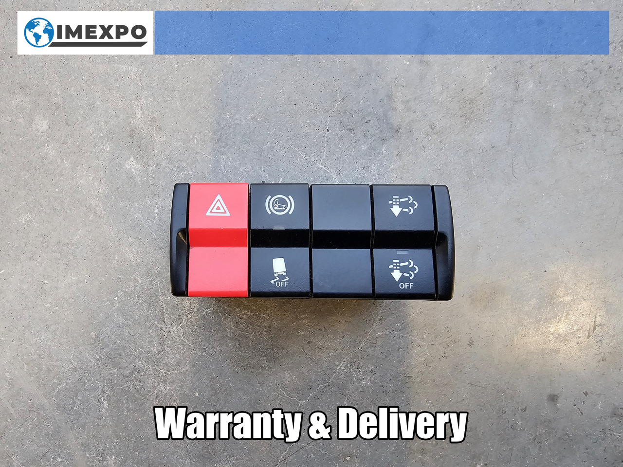 MERCEDES-BENZ ATEGO EURO 6 / DASHBOARD SWITCH / VARIOUS TYPES / A9675400046 - Palubná doska: obrázok 1 MERCEDES-BENZ ATEGO EURO 6 / DASHBOARD SWITCH / VARIOUS TYPES / A9675400046 - Palubná doska: obrázok 1