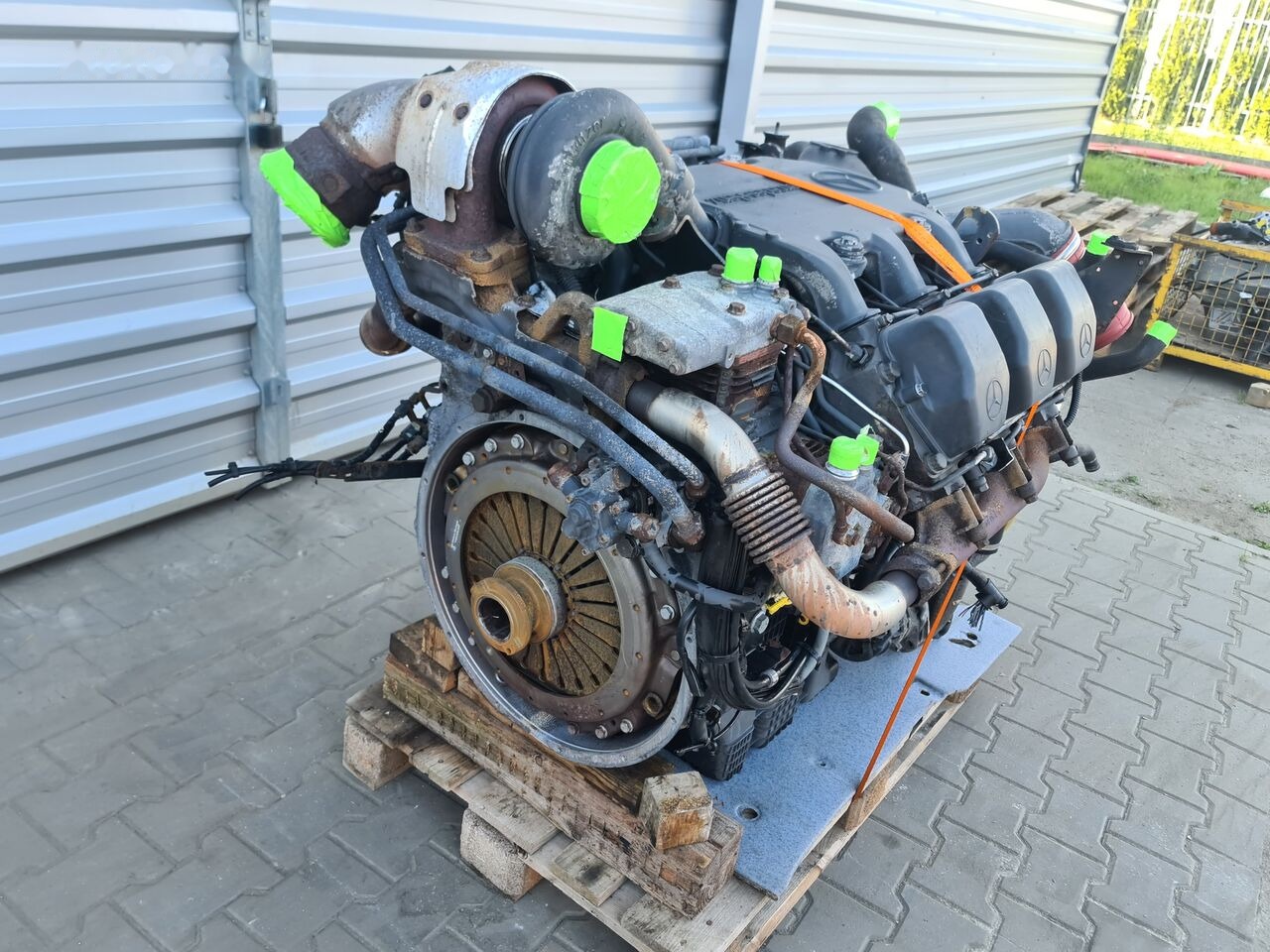 Mercedes-Benz ACTROS MP2 MP3 EURO5 Mercedes-Benz OM501LA V6 A0154473840 EURO5 - Motor pre Nákladné auto: obrázok 3 Mercedes-Benz ACTROS MP2 MP3 EURO5 Mercedes-Benz OM501LA V6 A0154473840 EURO5 - Motor pre Nákladné auto: obrázok 3