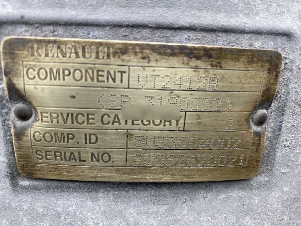 Volvo RENAULT PREMIUM MAGNUM DXI FH FM Volvo VT2412B RETARDER - Prevodovka pre Nákladné auto: obrázok 4 Volvo RENAULT PREMIUM MAGNUM DXI FH FM Volvo VT2412B RETARDER - Prevodovka pre Nákladné auto: obrázok 4