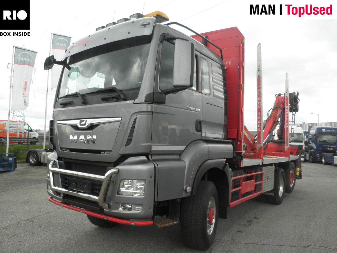 MAN TGS 28.500 6X4-4 BL - Nákladné vozidlo na prepravu dreva: obrázok 1 MAN TGS 28.500 6X4-4 BL - Nákladné vozidlo na prepravu dreva: obrázok 1