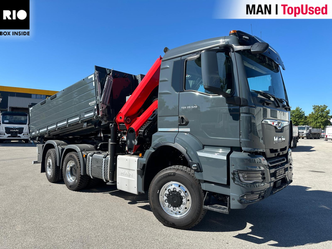 MAN TGS 28.520 6x4-4 BL CH - Sklápač: obrázok 1 MAN TGS 28.520 6x4-4 BL CH - Sklápač: obrázok 1