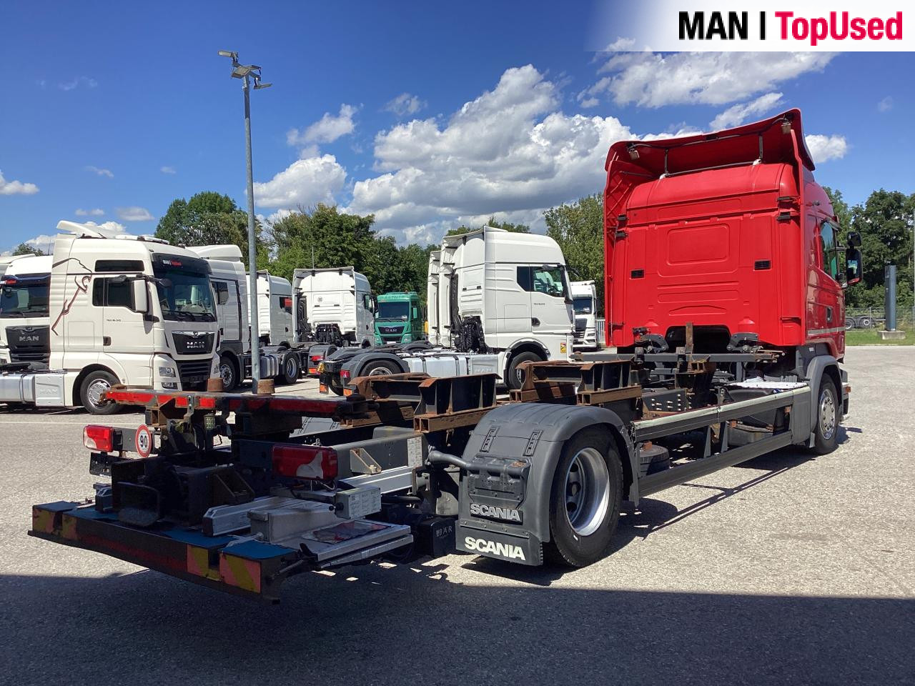 Kontejnérový podvozek/ Výměnná nástavba SCANIA R410: obrázok 11