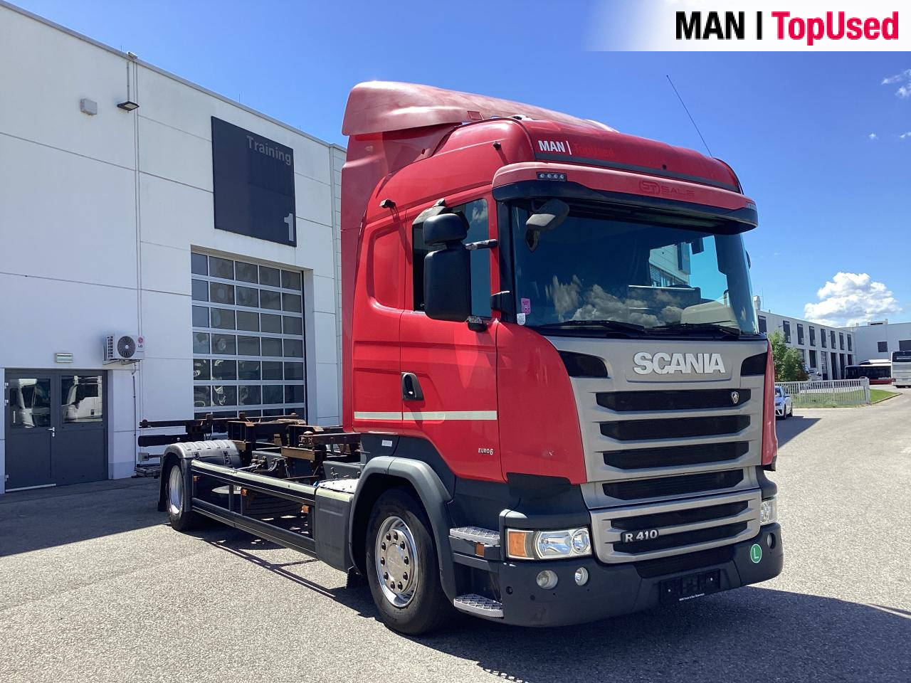 Kontejnérový podvozek/ Výměnná nástavba SCANIA R410: obrázok 9