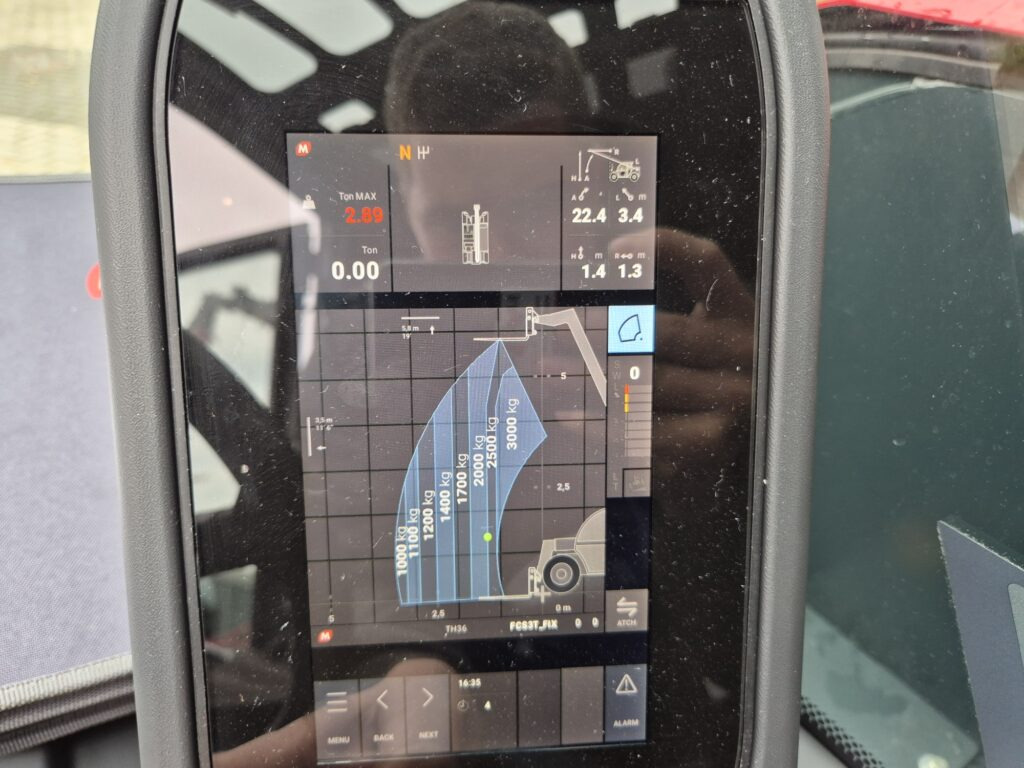 MAGNI TH 3.6 - Teleskopický nakladač: obrázok 5 MAGNI TH 3.6 - Teleskopický nakladač: obrázok 5