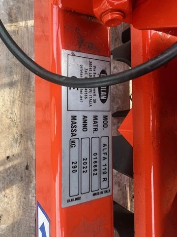 ORTOLAN ALFA 110 harrow - Stroj na obrábanie pôdy: obrázok 2 ORTOLAN ALFA 110 harrow - Stroj na obrábanie pôdy: obrázok 2