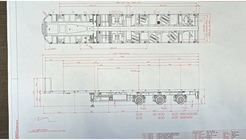 Broshuis 3 AOU 48 | FULL STEERING | RADIOGRAPH | EXTENDABLE 7200 MM - Plošinový/ Valníkový náves: obrázok 2 Broshuis 3 AOU 48 | FULL STEERING | RADIOGRAPH | EXTENDABLE 7200 MM - Plošinový/ Valníkový náves: obrázok 2