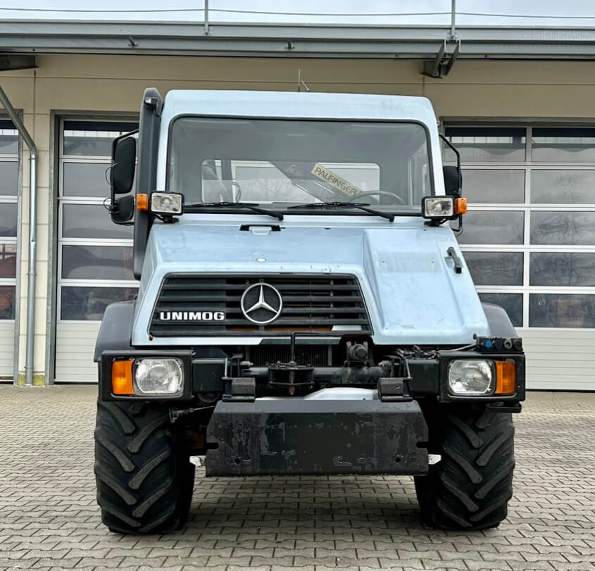 Unimog 130 - U130 418 74426 mit Kran und Winde Mer - Sklápač: obrázok 2 Unimog 130 - U130 418 74426 mit Kran und Winde Mer - Sklápač: obrázok 2