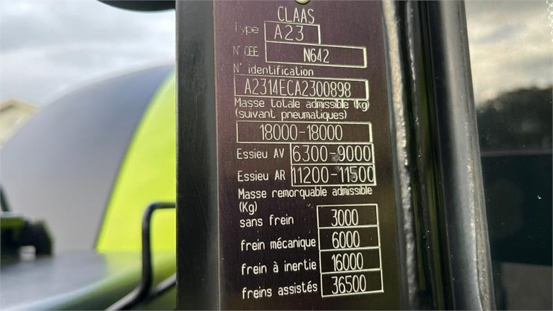 Claas Axion 930 CMatic Med næsten nye dæk, frontlift og  - Traktor: obrázok 2 Claas Axion 930 CMatic Med næsten nye dæk, frontlift og  - Traktor: obrázok 2