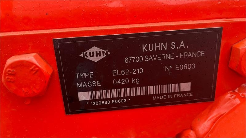 Kuhn EL 62 / 210 Med dybdehjul  - Kultivátor: obrázok 5 Kuhn EL 62 / 210 Med dybdehjul  - Kultivátor: obrázok 5