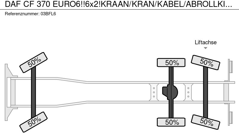 Nákladne vozidlo - káblový systém, Auto s hydraulickou rukou DAF CF 370 EURO6!!6x2!KRAAN/KRAN/KABEL/ABROLLKIPPER!!2014!!: obrázok 20 Nákladne vozidlo - káblový systém, Auto s hydraulickou rukou DAF CF 370 EURO6!!6x2!KRAAN/KRAN/KABEL/ABROLLKIPPER!!2014!!: obrázok 20