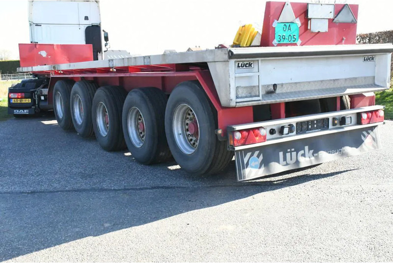 LUECK SPR75/5 5 achse BALLAST TRAILER 3x STEERAXLE!! - Plošinový/ Valníkový náves: obrázok 4 LUECK SPR75/5 5 achse BALLAST TRAILER 3x STEERAXLE!! - Plošinový/ Valníkový náves: obrázok 4