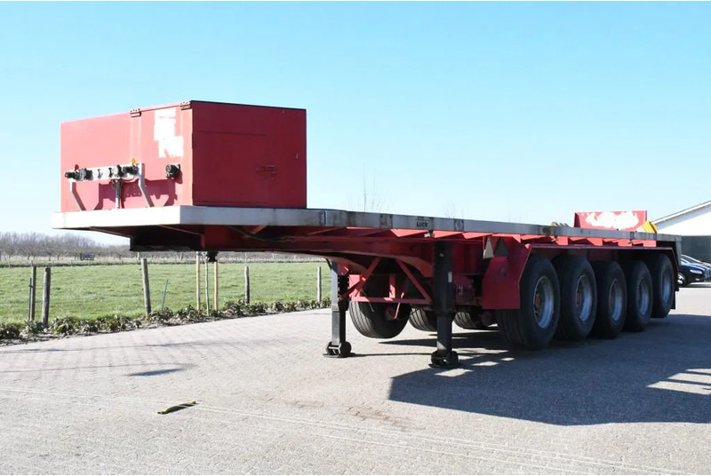 LUECK SPR75/5 5 achse BALLAST TRAILER 3x STEERAXLE!! - Plošinový/ Valníkový náves: obrázok 2 LUECK SPR75/5 5 achse BALLAST TRAILER 3x STEERAXLE!! - Plošinový/ Valníkový náves: obrázok 2